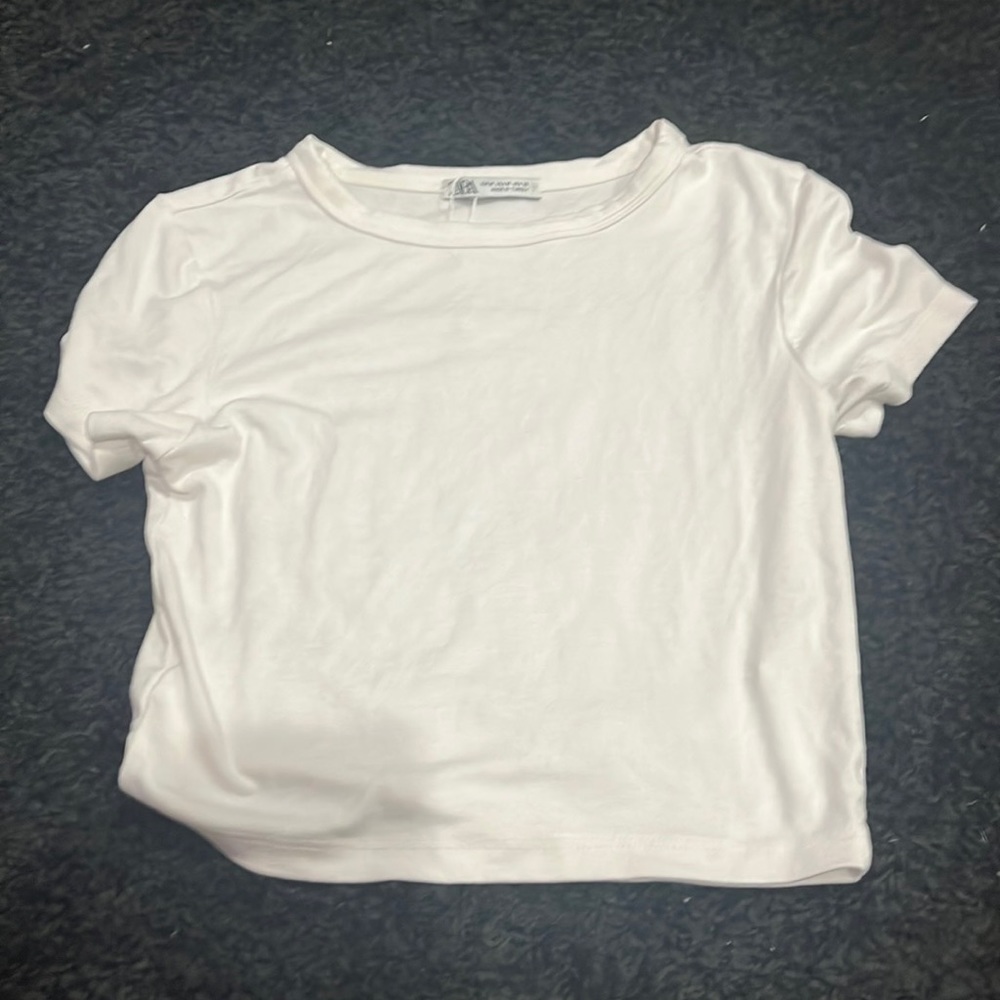 Zara white tee comfortable fit